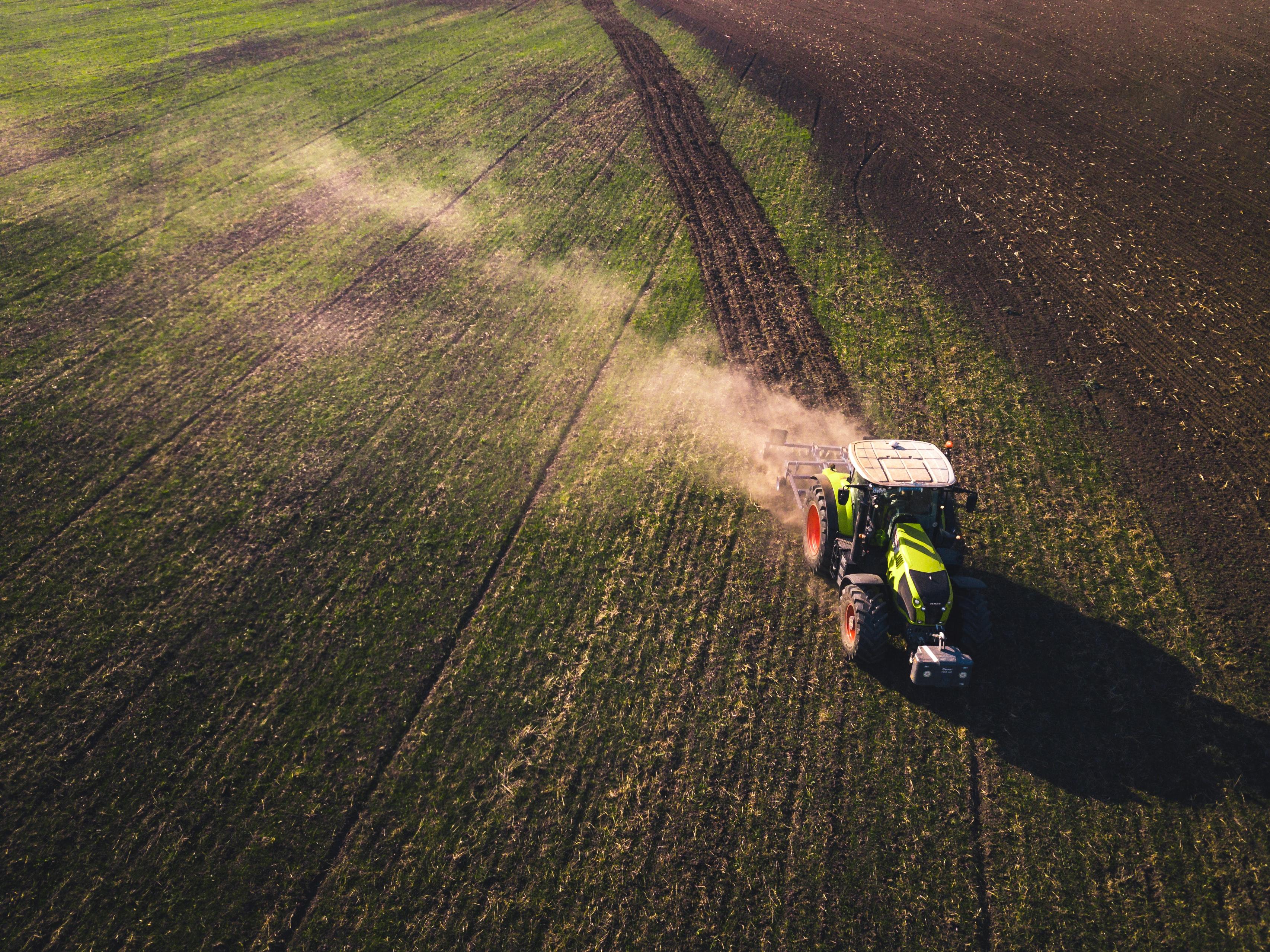 image of a tractor