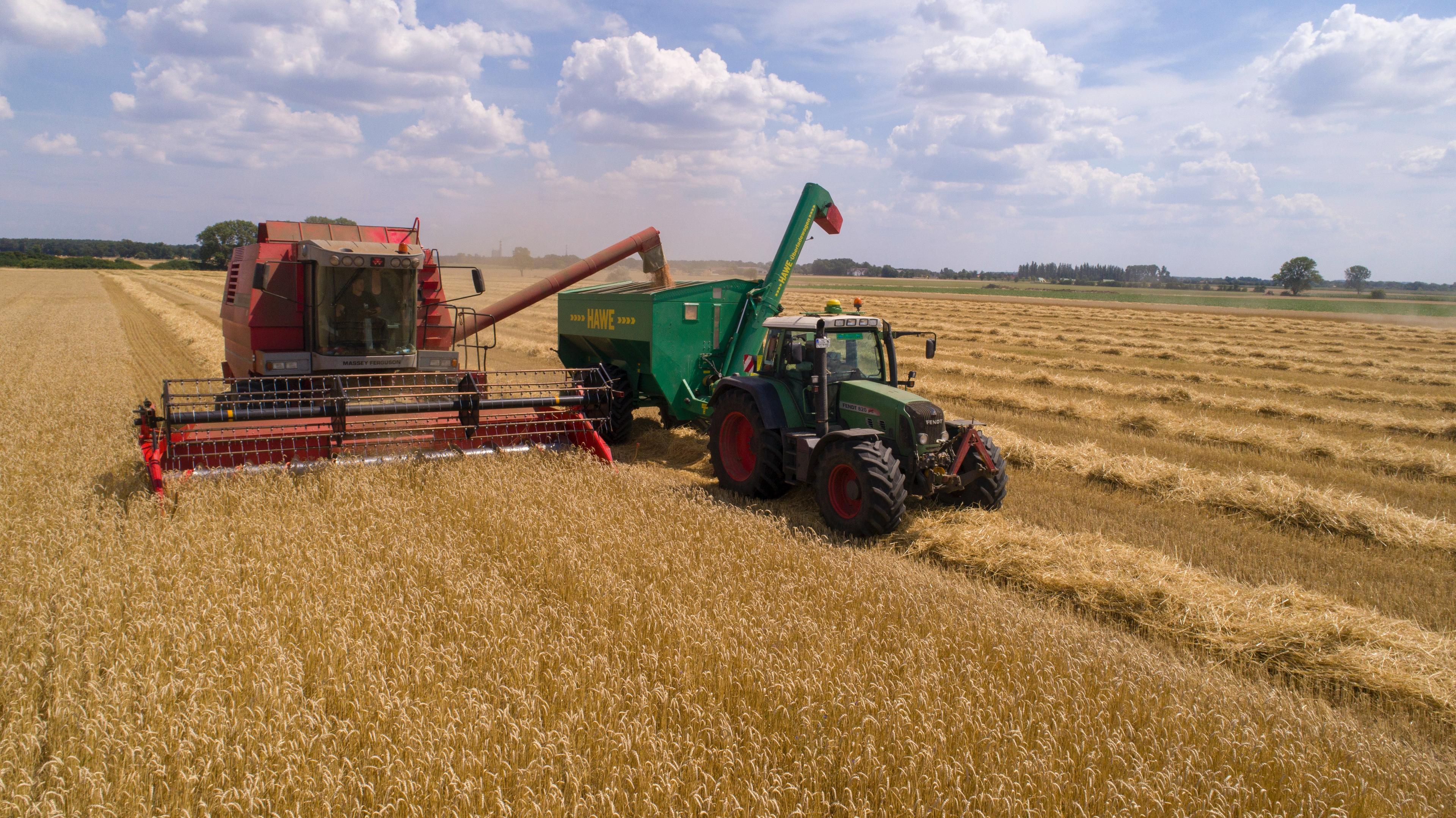 image of a tractor