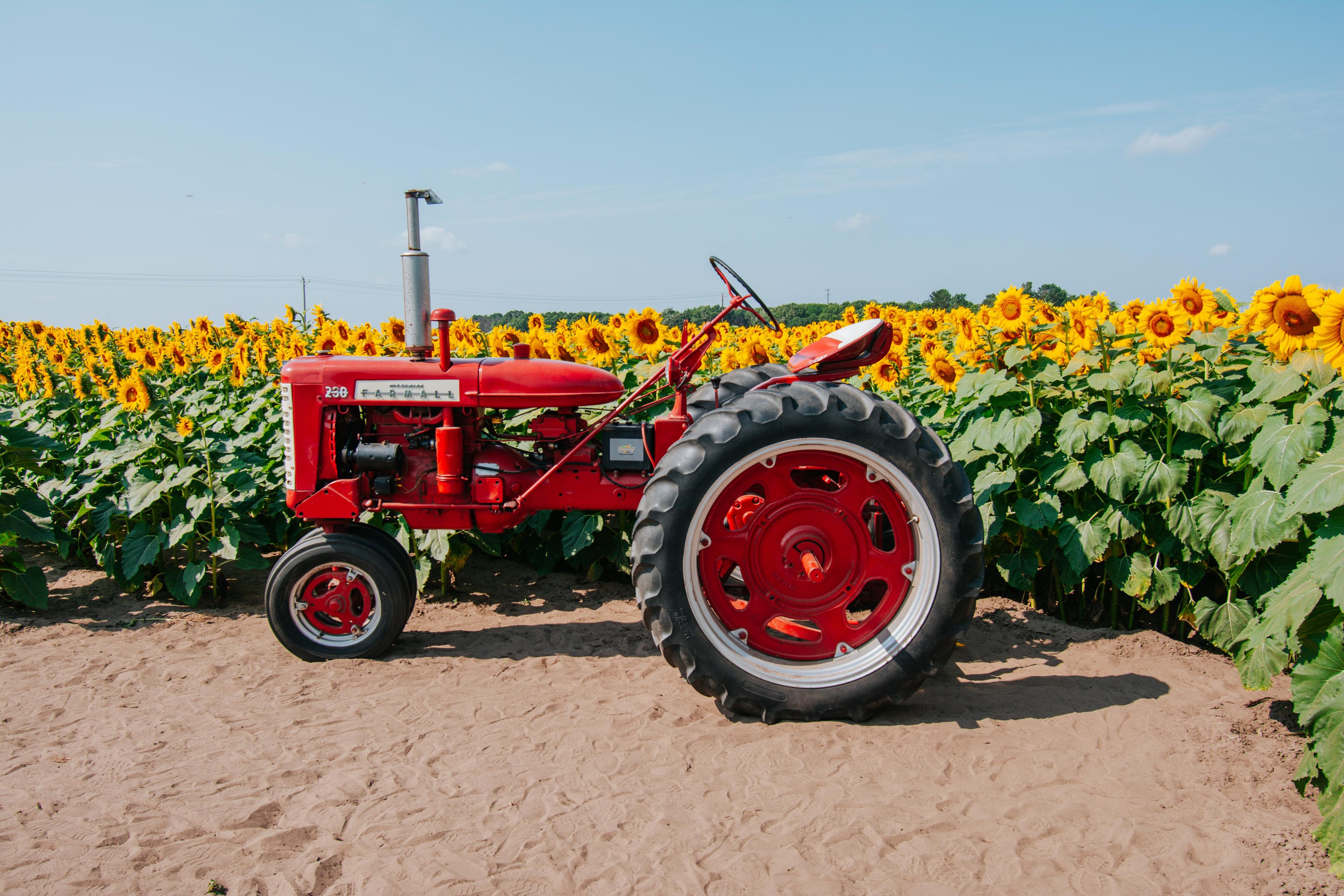 image of a tractor