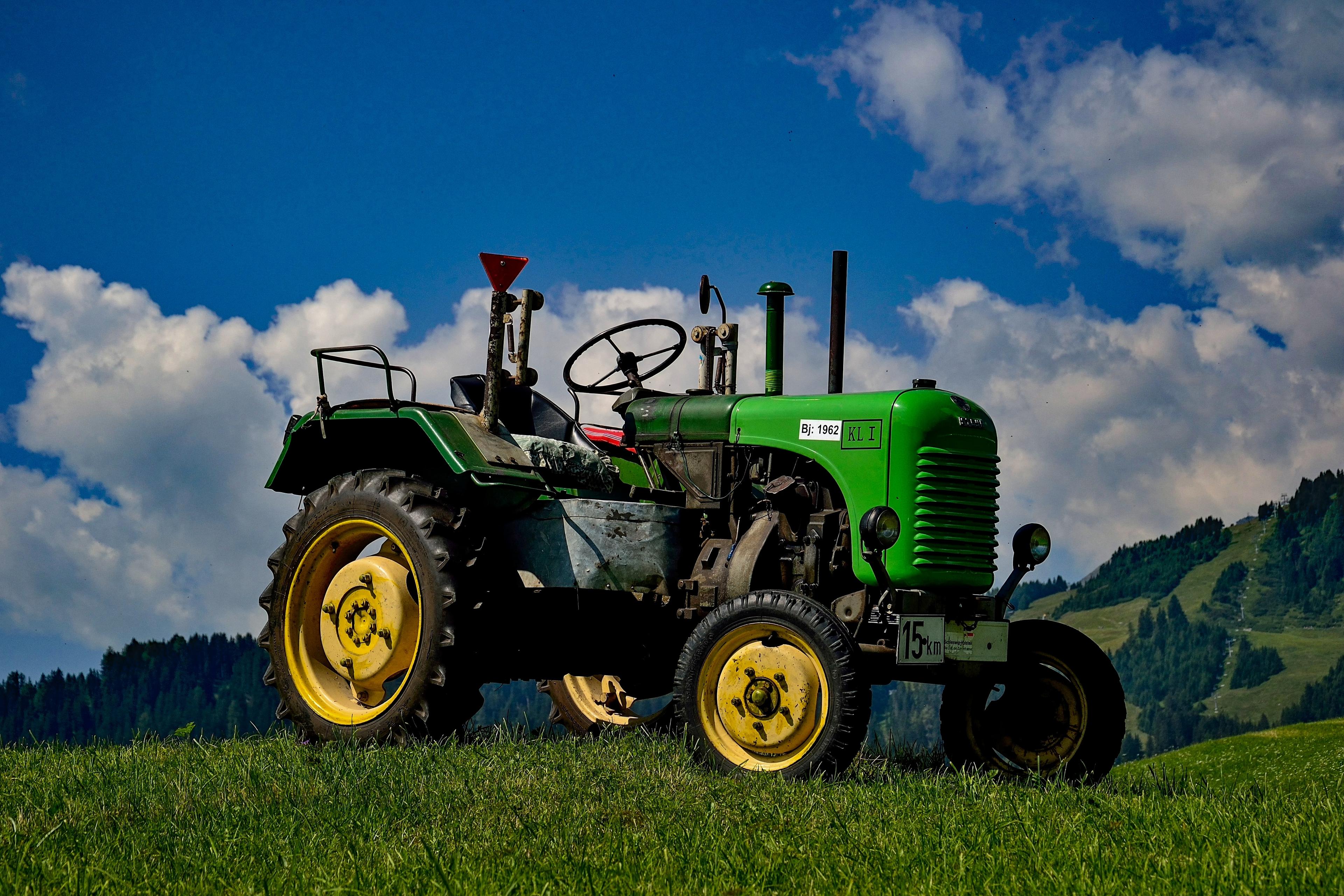 image of a tractor